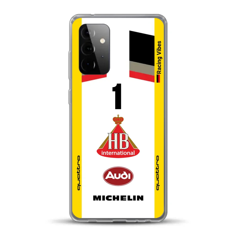 Audi Quattro S1 E2 Gruppe B Livery - Custodia per cellulare personalizzata per Samsung