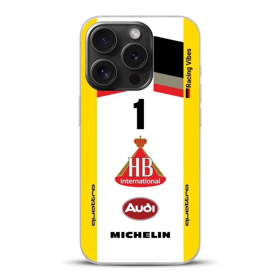 Audi Quattro S1 E2 Gruppe B Livery - Custodia per cellulare personalizzata per iPhone