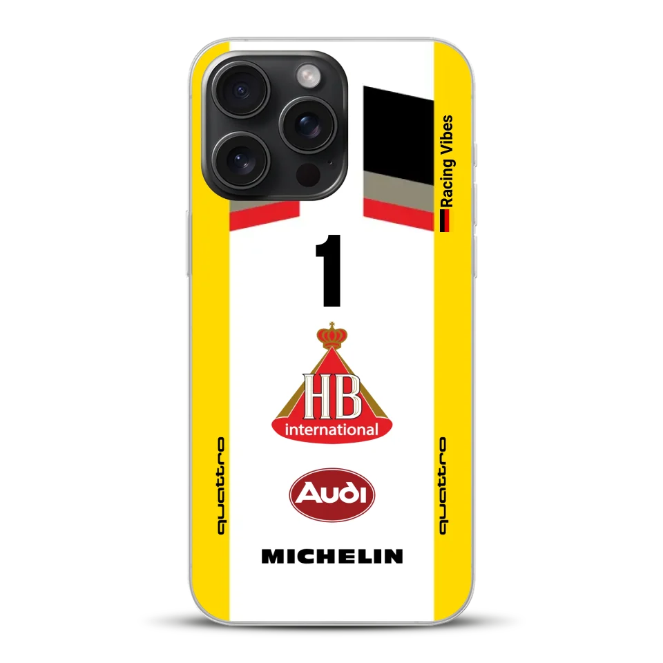 Audi Quattro S1 E2 Gruppe B Livery - Individuelle Handyhülle für iPhone