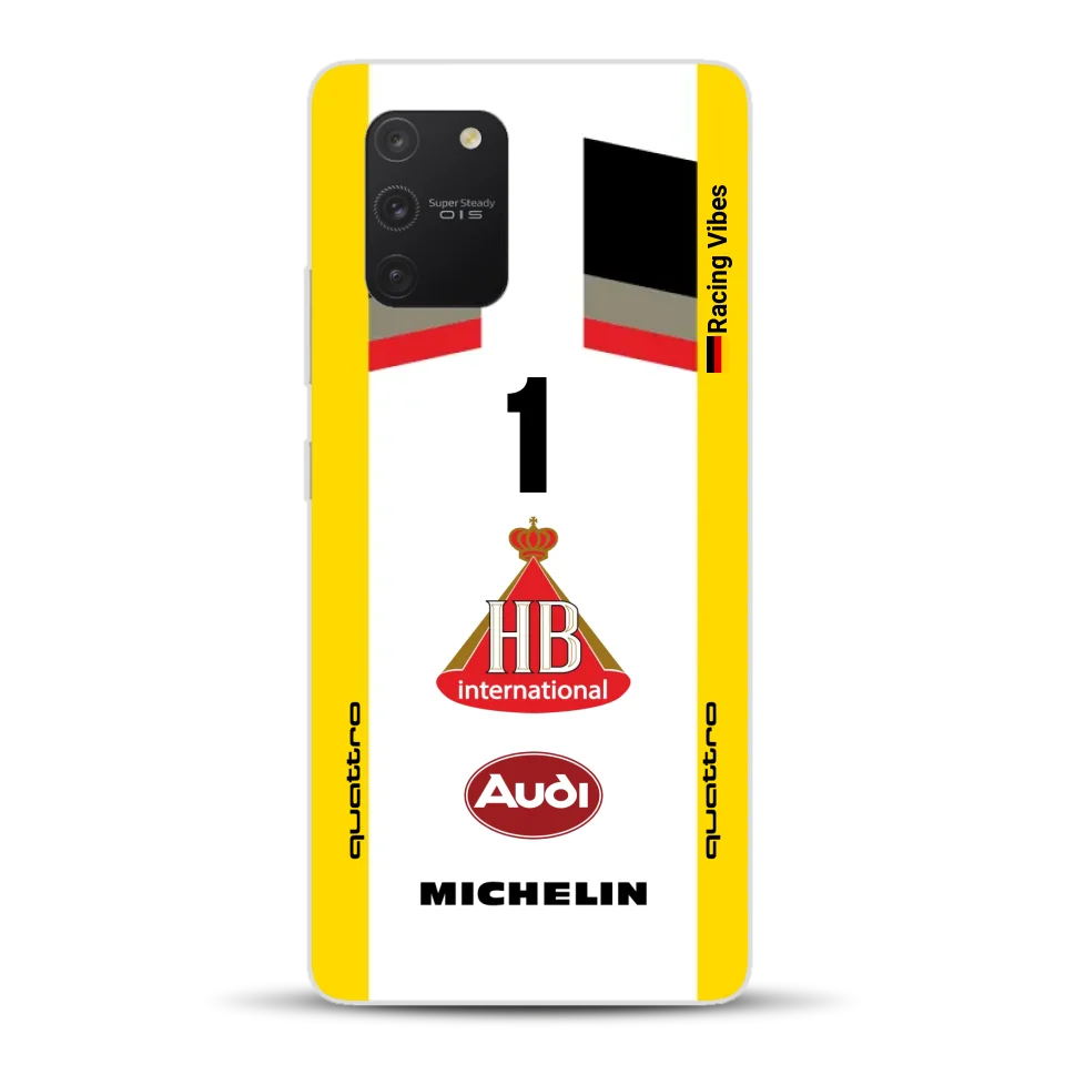 Audi Quattro S1 E2 Gruppe B Livery - Custodia per cellulare personalizzata per Samsung