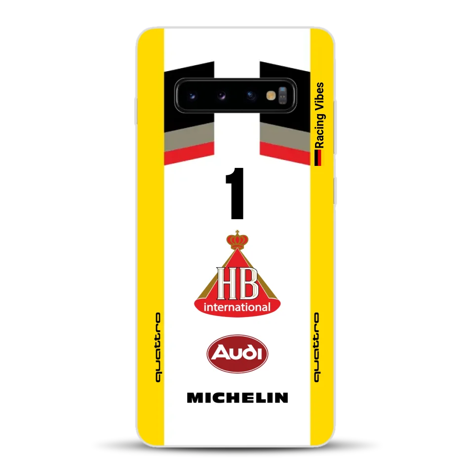 Audi Quattro S1 E2 Gruppe B Livery - Custodia per cellulare personalizzata per Samsung