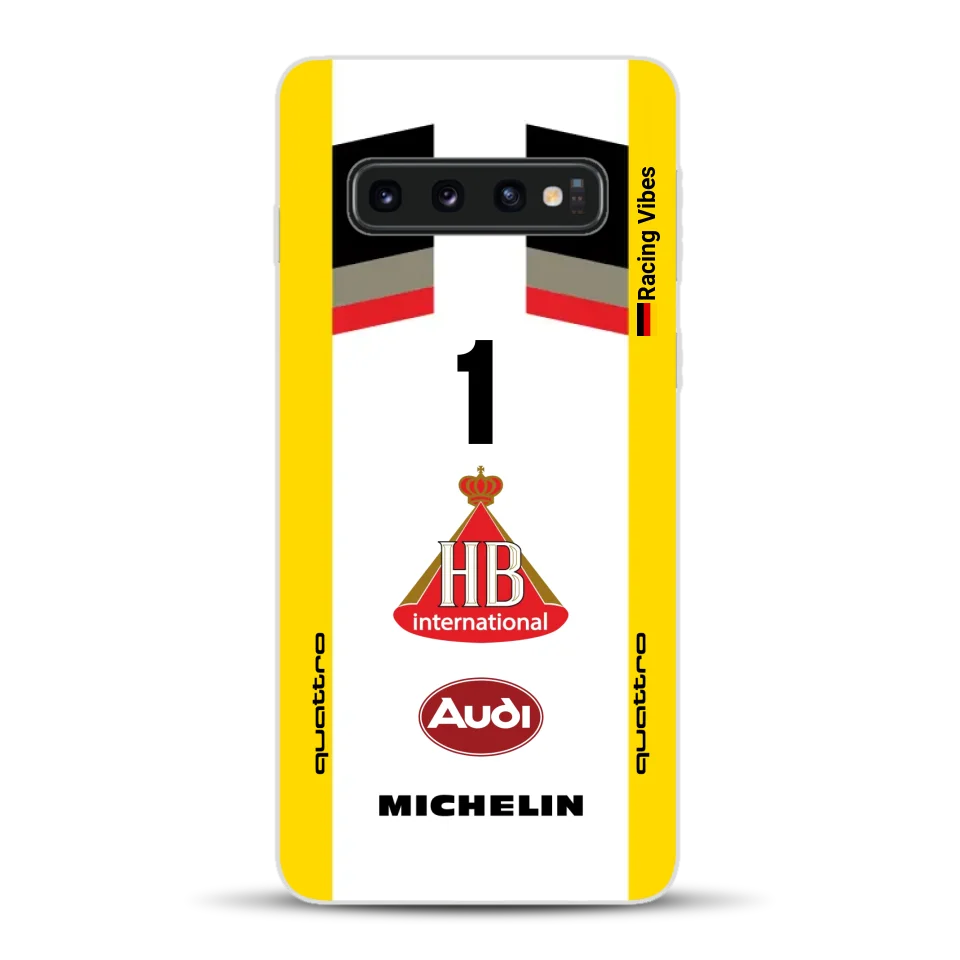 Audi Quattro S1 E2 Gruppe B Livery - Custodia per cellulare personalizzata per Samsung