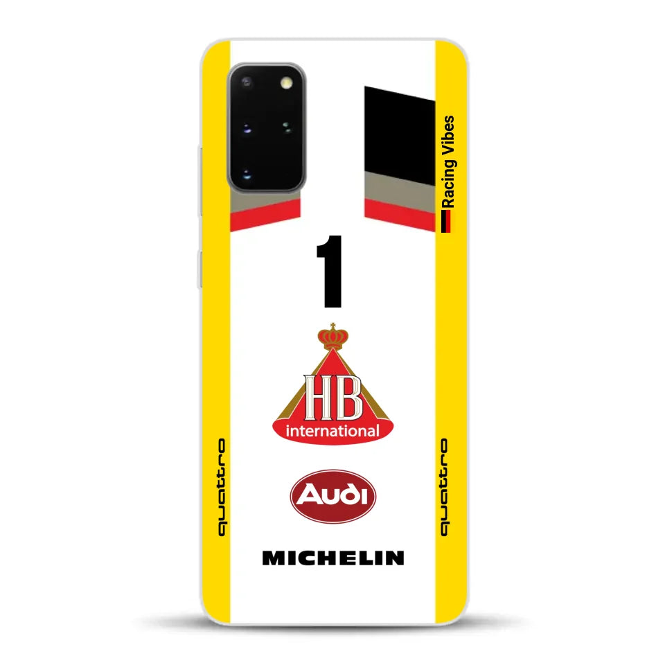 Audi Quattro S1 E2 Gruppe B Livery - Custodia per cellulare personalizzata per Samsung
