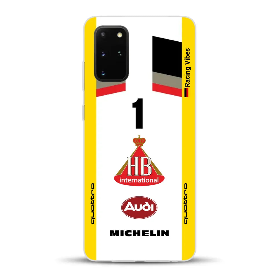Audi Quattro S1 E2 Gruppe B Livery - Custodia per cellulare personalizzata per Samsung