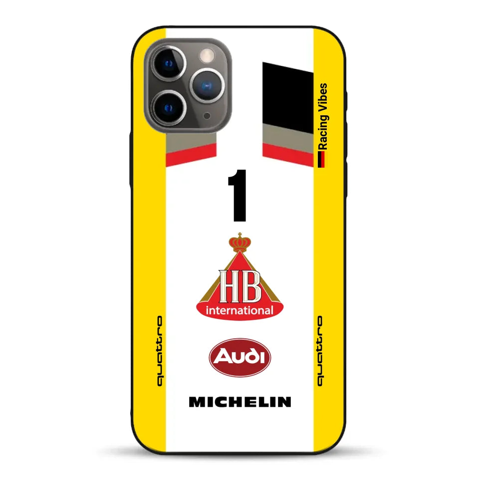 Audi Quattro S1 E2 Gruppe B Livery - Custodia per cellulare personalizzata per iPhone