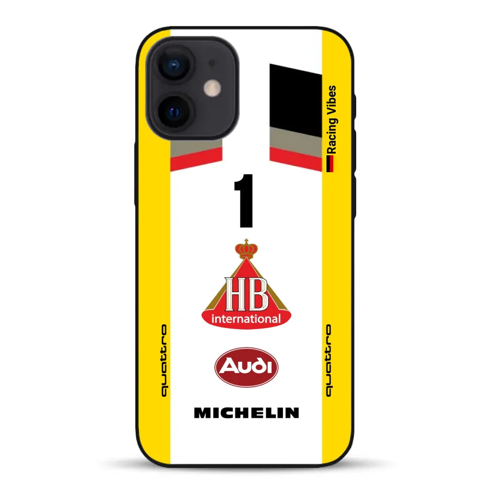 Audi Quattro S1 E2 Gruppe B Livery - Custodia per cellulare personalizzata per iPhone