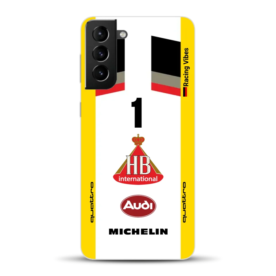 Audi Quattro S1 E2 Gruppe B Livery - Custodia per cellulare personalizzata per Samsung