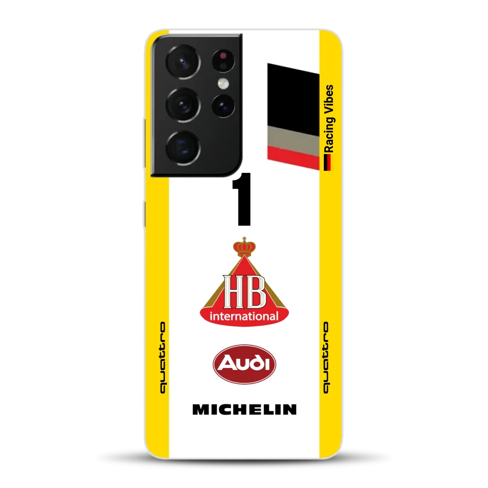 Audi Quattro S1 E2 Gruppe B Livery - Custodia per cellulare personalizzata per Samsung