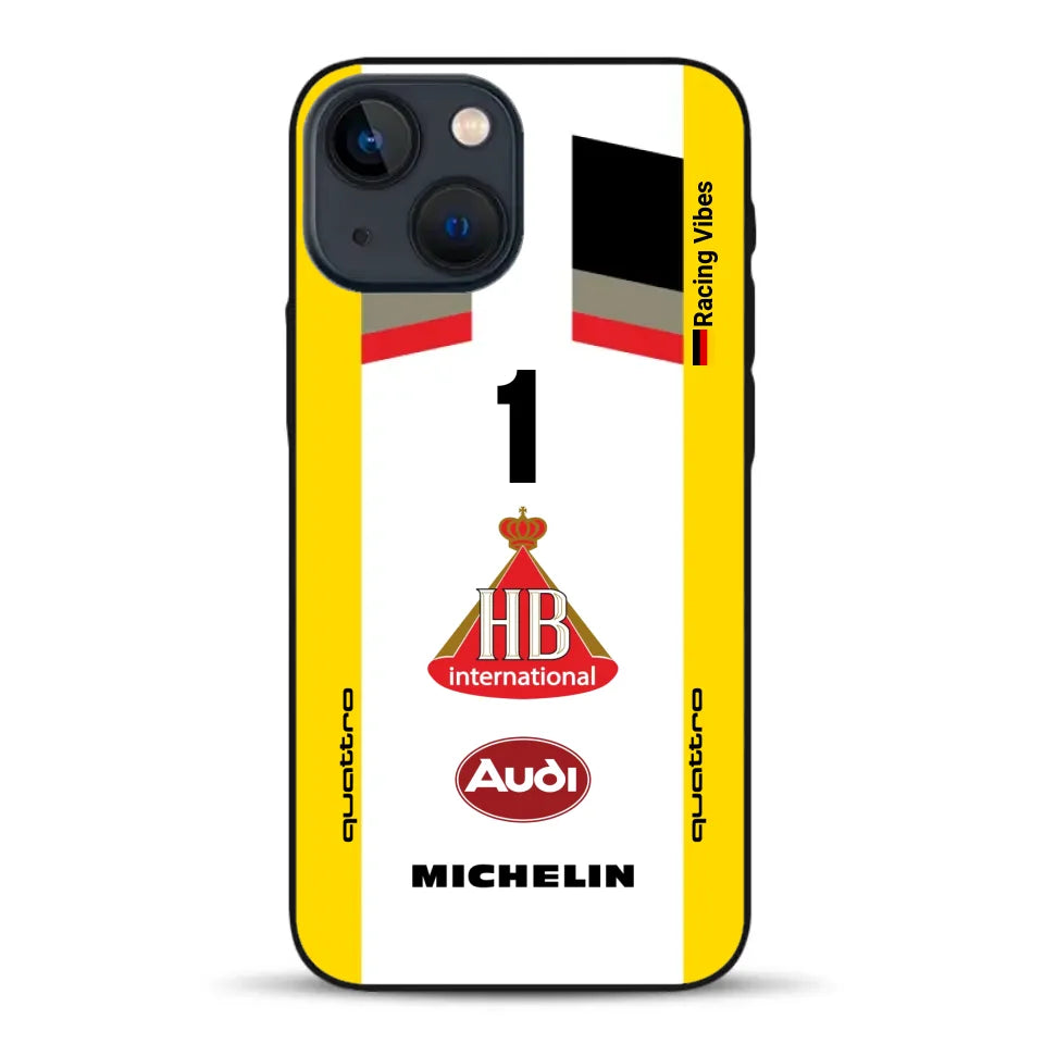 Audi Quattro S1 E2 Gruppe B Livery - Individuelle Handyhülle für iPhone