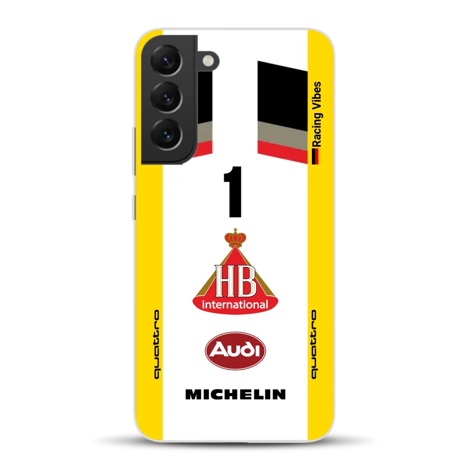 Audi Quattro S1 E2 Gruppe B Livery - Custodia per cellulare personalizzata per Samsung