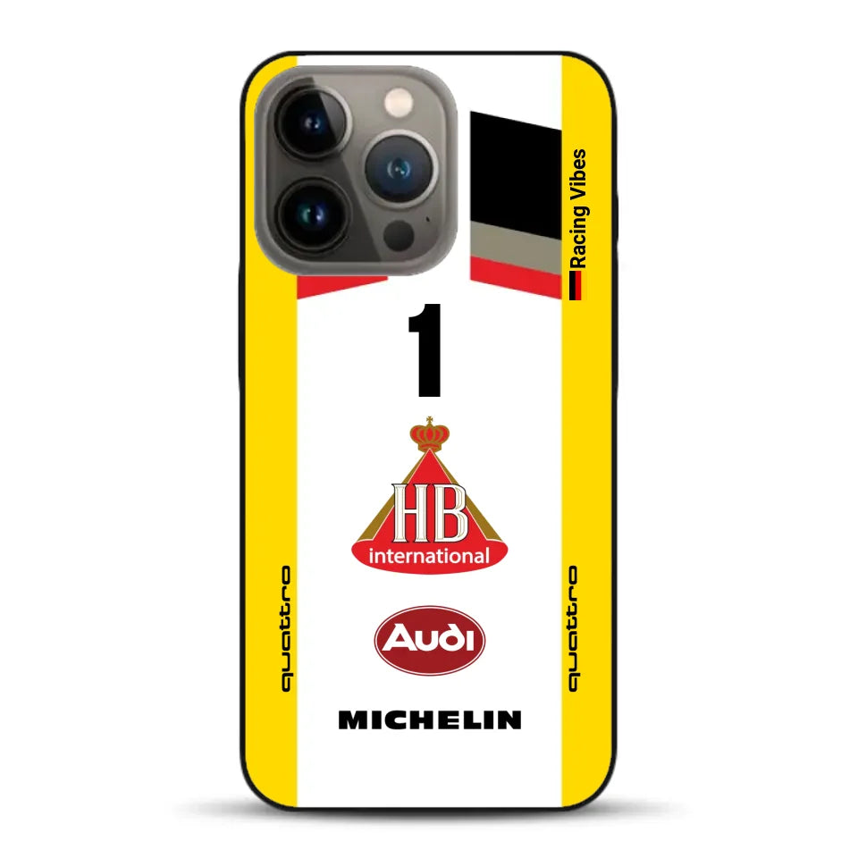 Audi Quattro S1 E2 Gruppe B Livery - Individuelle Handyhülle für iPhone