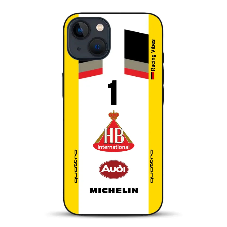 Audi Quattro S1 E2 Gruppe B Livery - Individuelle Handyhülle für iPhone