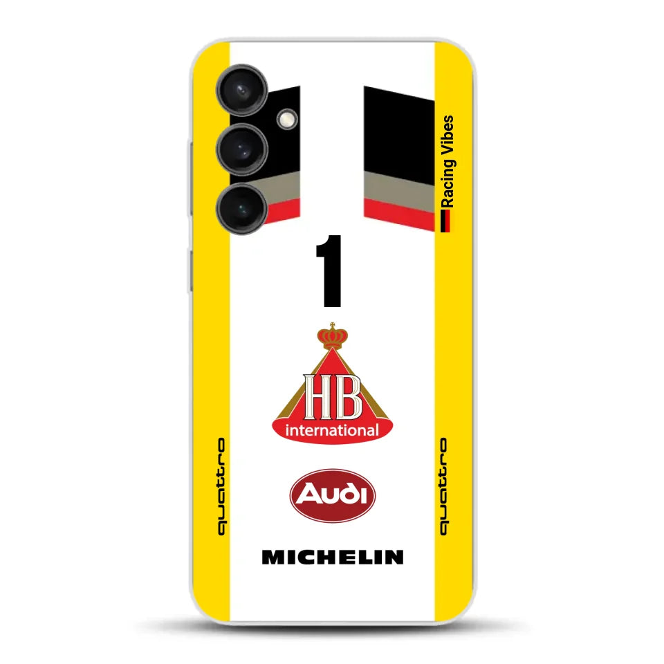 Audi Quattro S1 E2 Gruppe B Livery - Custodia per cellulare personalizzata per Samsung