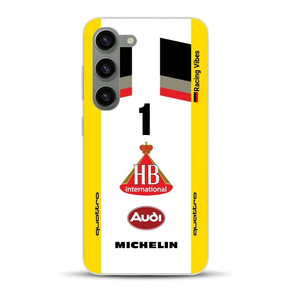 Audi Quattro S1 E2 Gruppe B Livery - Custodia per cellulare personalizzata per Samsung