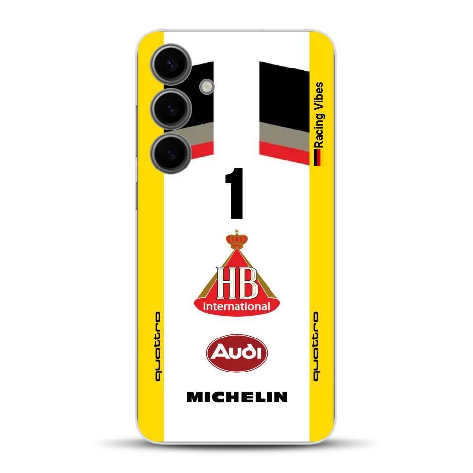 Audi Quattro S1 E2 Gruppe B Livery - Custodia per cellulare personalizzata per Samsung