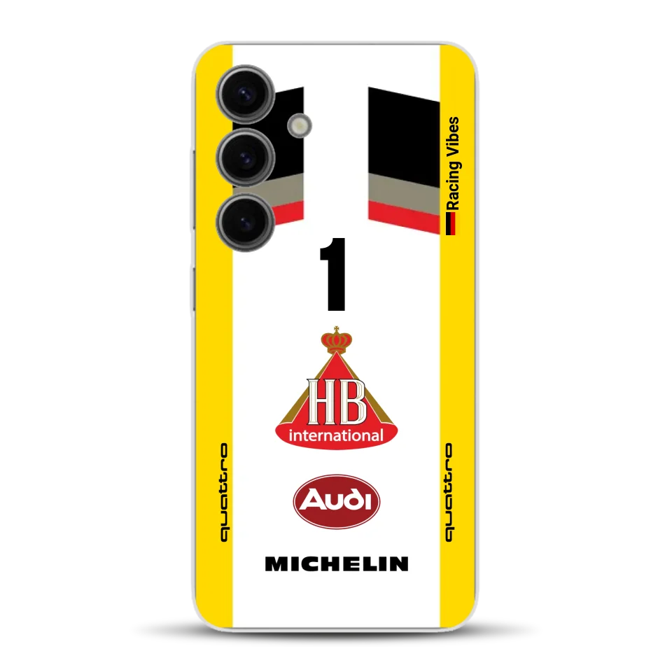 Audi Quattro S1 E2 Gruppe B Livery - Custodia per cellulare personalizzata per Samsung