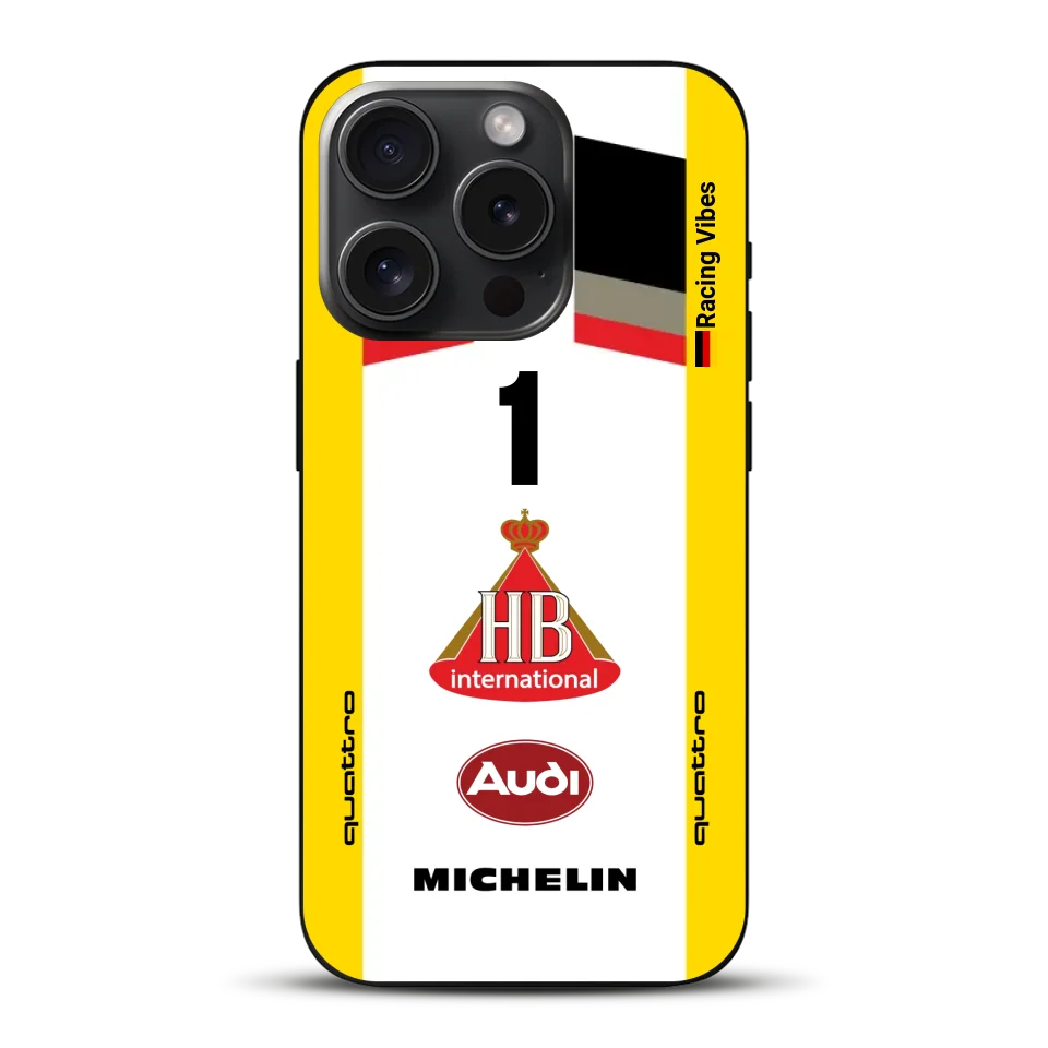 Audi Quattro S1 E2 Gruppe B Livery - Custodia per cellulare personalizzata per iPhone