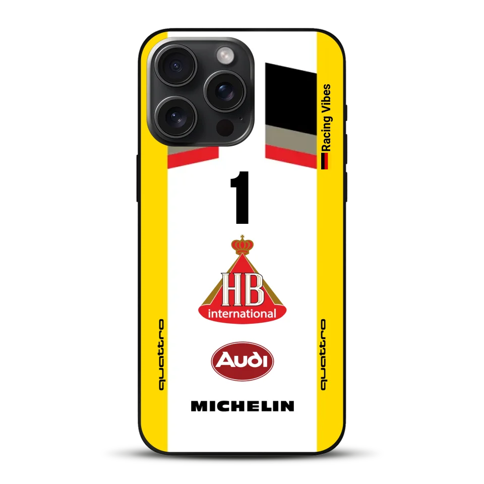 Audi Quattro S1 E2 Gruppe B Livery - Custodia per cellulare personalizzata per iPhone