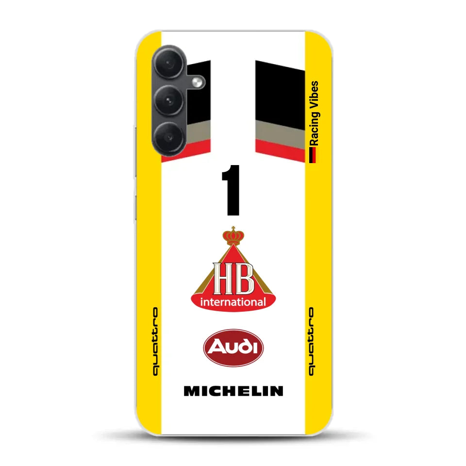 Audi Quattro S1 E2 Gruppe B Livery - Custodia per cellulare personalizzata per Samsung