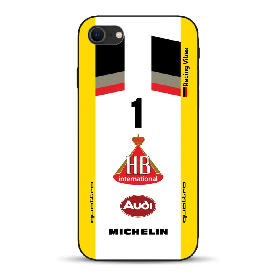 Audi Quattro S1 E2 Gruppe B Livery - Custodia per cellulare personalizzata per iPhone