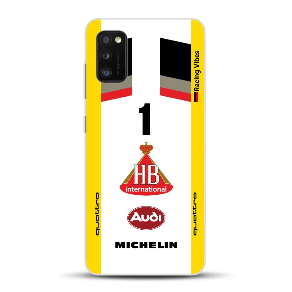 Audi Quattro S1 E2 Gruppe B Livery - Custodia per cellulare personalizzata per Samsung