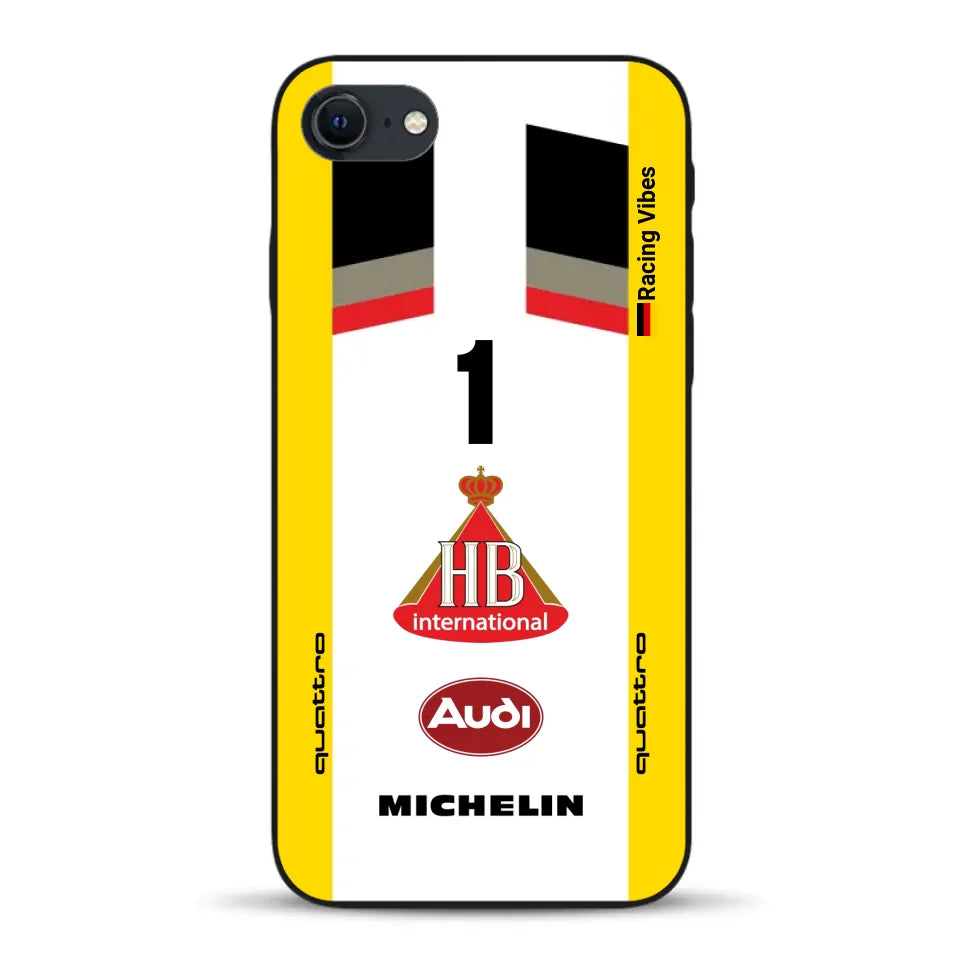 Audi Quattro S1 E2 Gruppe B Livery - Individuelle Handyhülle für iPhone