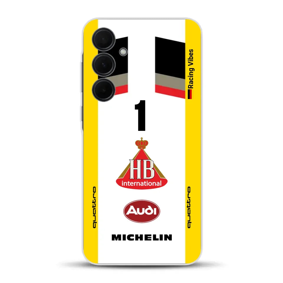Audi Quattro S1 E2 Gruppe B Livery - Custodia per cellulare personalizzata per Samsung