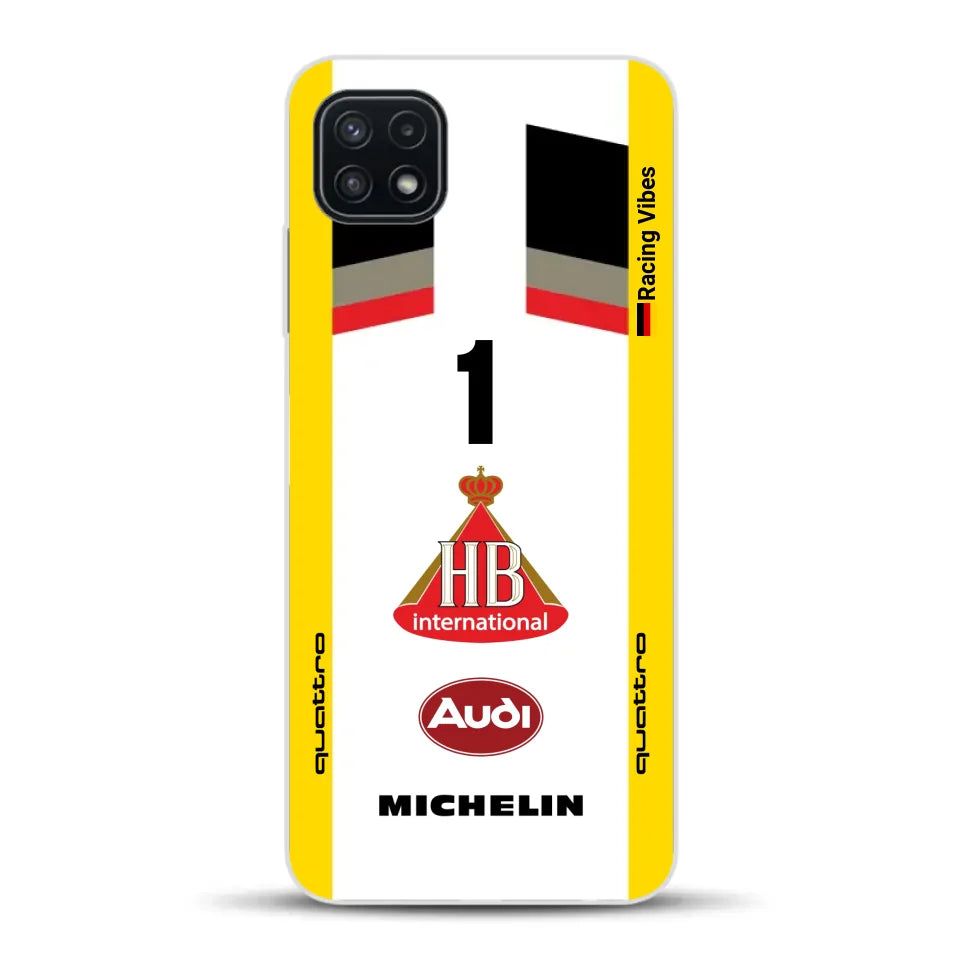 Audi Quattro S1 E2 Gruppe B Livery - Custodia per cellulare personalizzata per Samsung