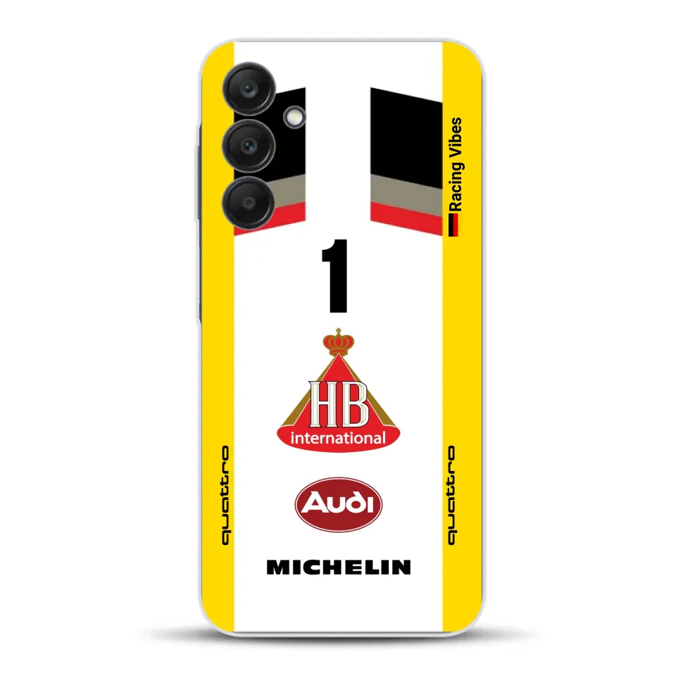 Audi Quattro S1 E2 Gruppe B Livery - Custodia per cellulare personalizzata per Samsung