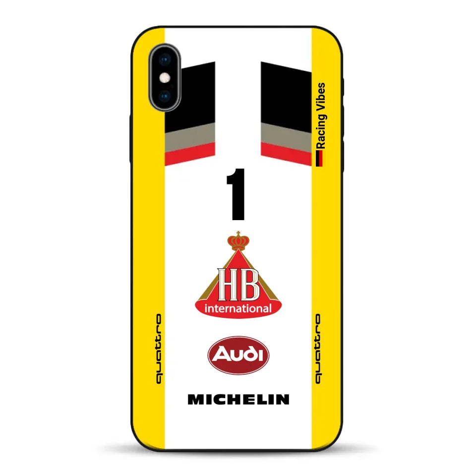 Audi Quattro S1 E2 Gruppe B Livery - Custodia per cellulare personalizzata per iPhone
