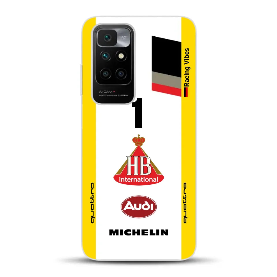 Audi Quattro S1 E2 Gruppe B Livery - Individuelle Handyhülle für Xiaomi