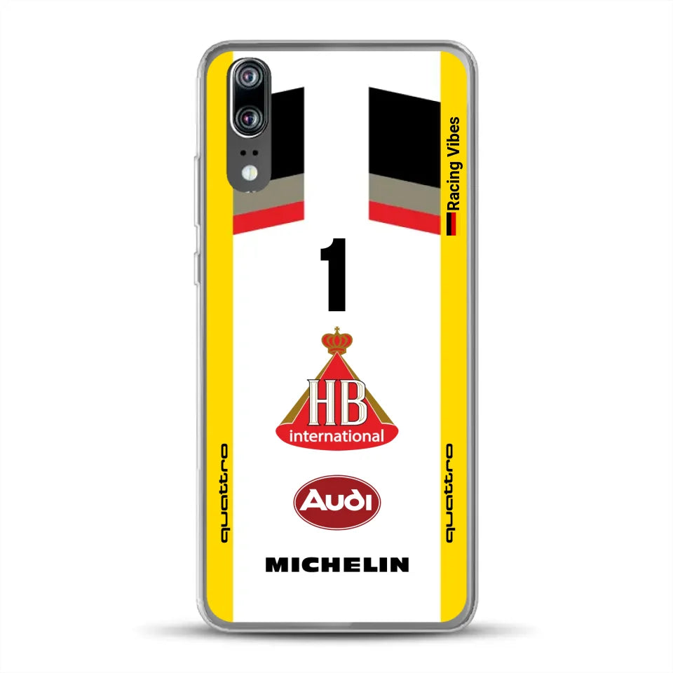 Audi Quattro S1 E2 Gruppe B Livery - Custodia per cellulare personalizzata per Huawei