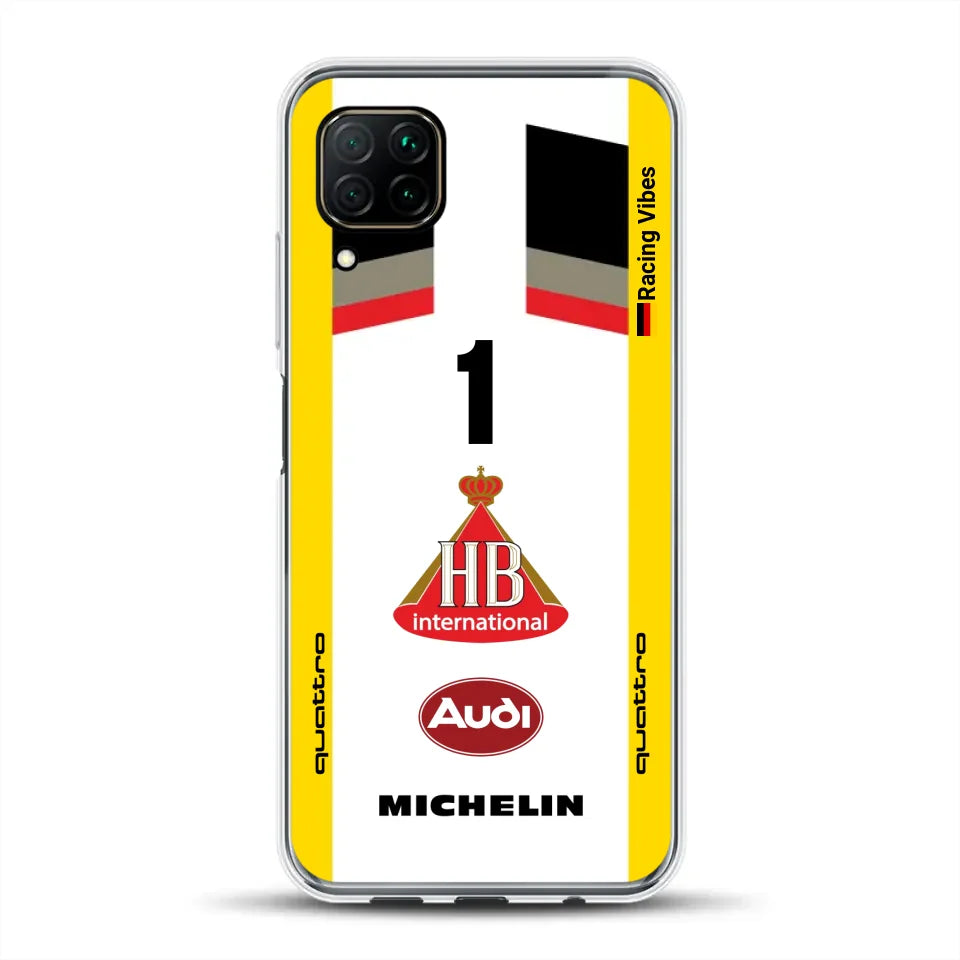 Audi Quattro S1 E2 Gruppe B Livery - Custodia per cellulare personalizzata per Huawei
