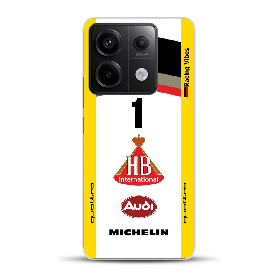 Audi Quattro S1 E2 Gruppe B Livery - Individuelle Handyhülle für Xiaomi