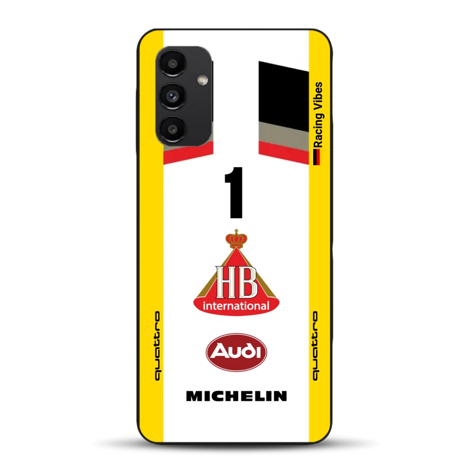 Audi Quattro S1 E2 Gruppe B Livery - Custodia per cellulare personalizzata per Samsung