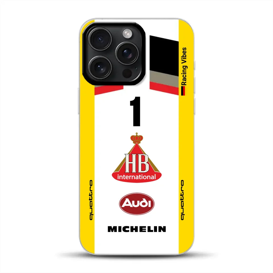 Audi Quattro S1 E2 Gruppe B Livery - Custodia per cellulare personalizzata per iPhone