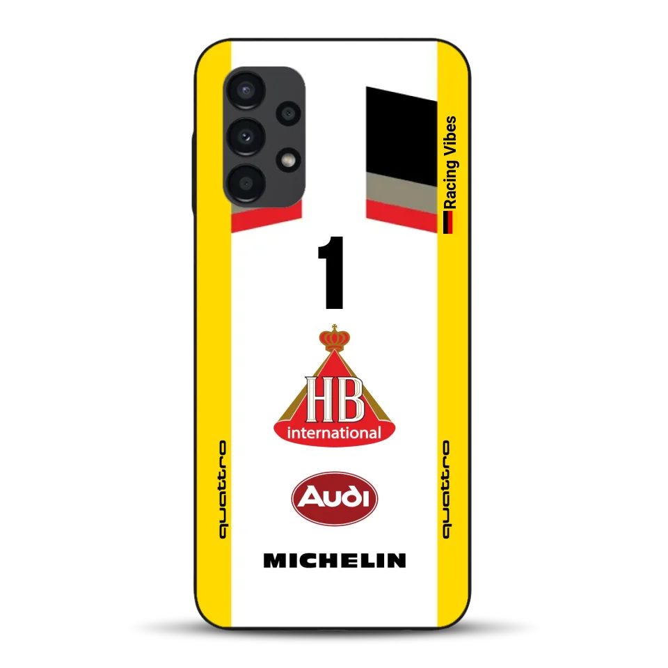 Audi Quattro S1 E2 Gruppe B Livery - Custodia per cellulare personalizzata per Samsung