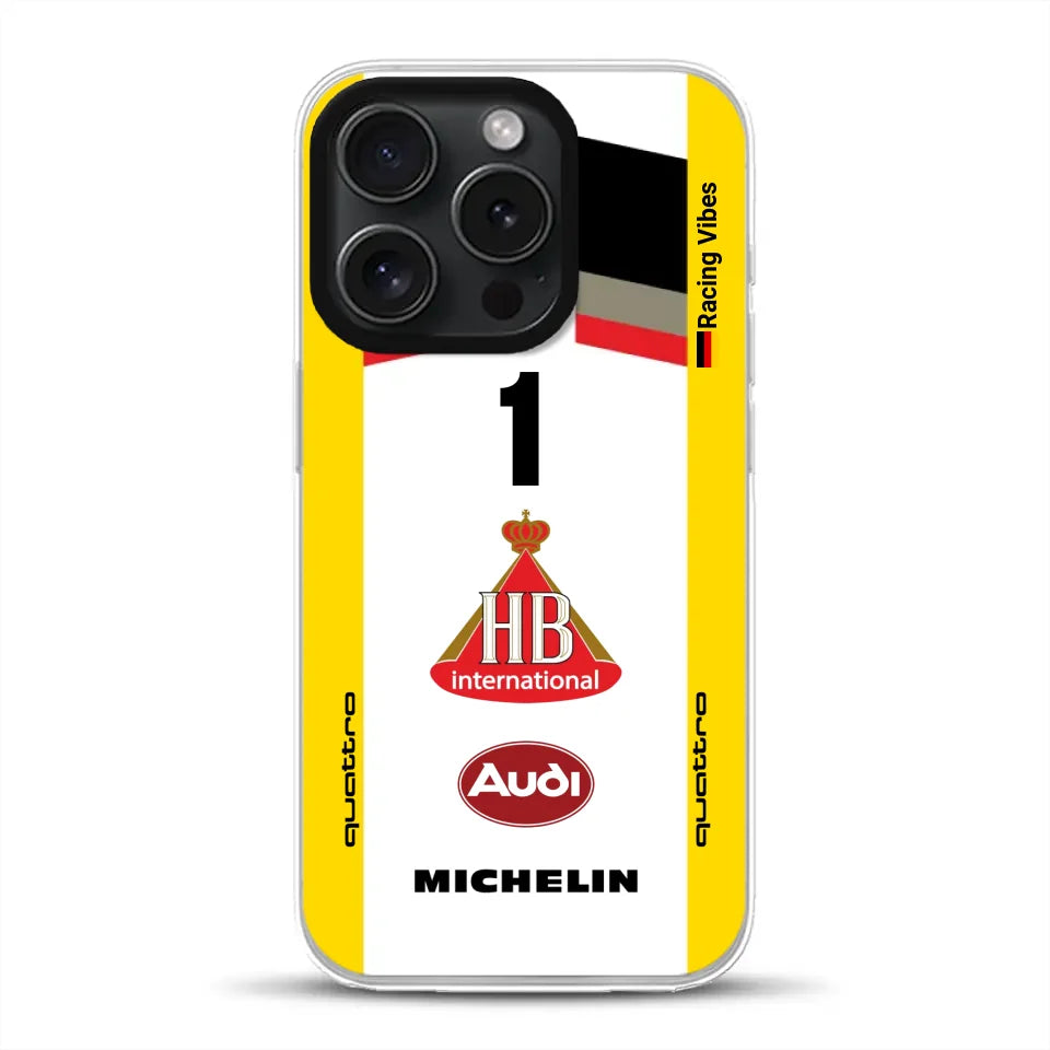 Audi Quattro S1 E2 Gruppe B Livery - Custodia per cellulare personalizzata per iPhone