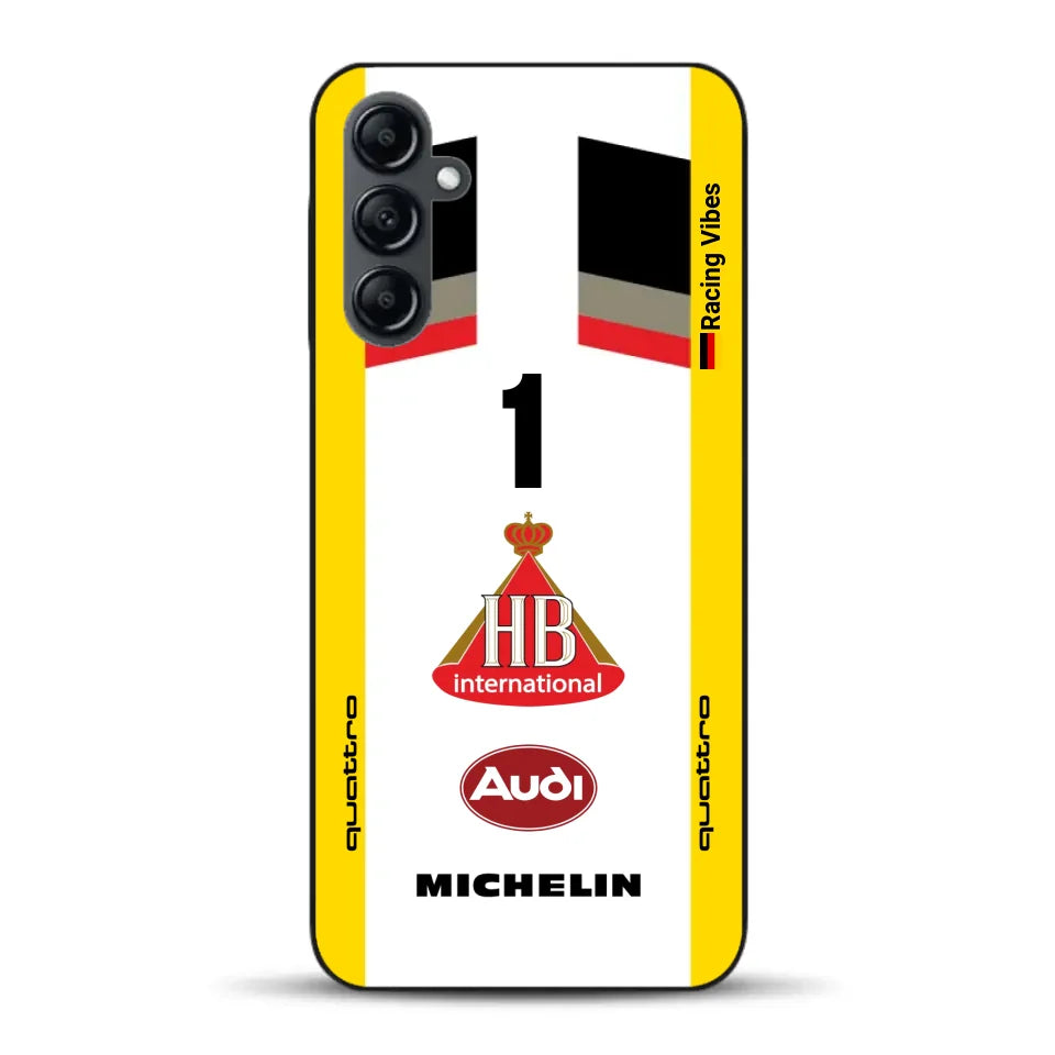 Audi Quattro S1 E2 Gruppe B Livery - Custodia per cellulare personalizzata per Samsung