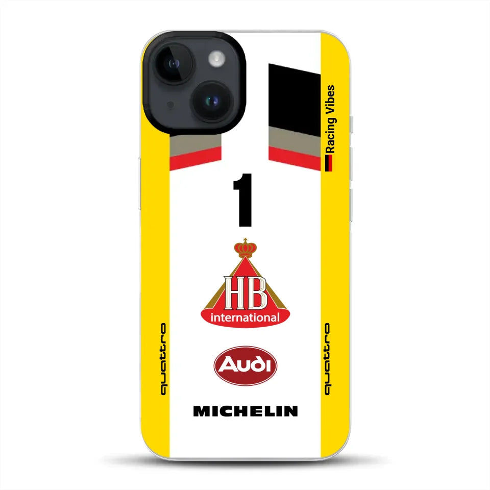 Audi Quattro S1 E2 Gruppe B Livery - Individuelle Handyhülle für iPhone
