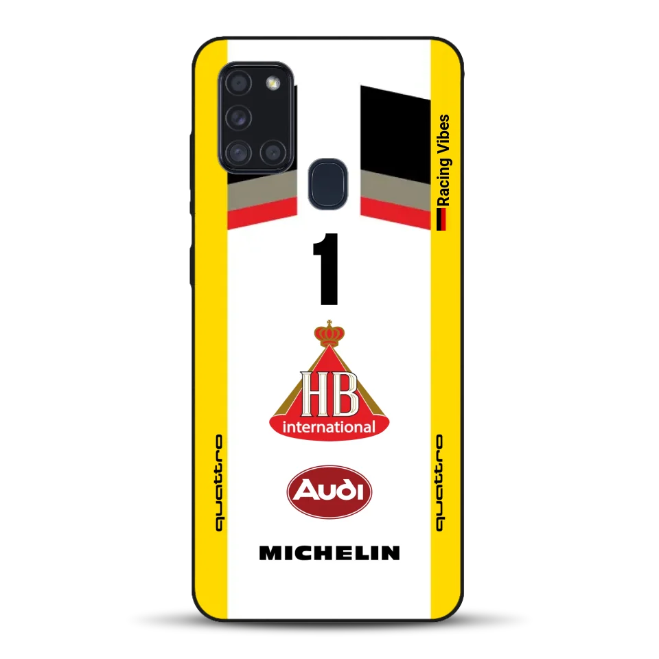 Audi Quattro S1 E2 Gruppe B Livery - Custodia per cellulare personalizzata per Samsung
