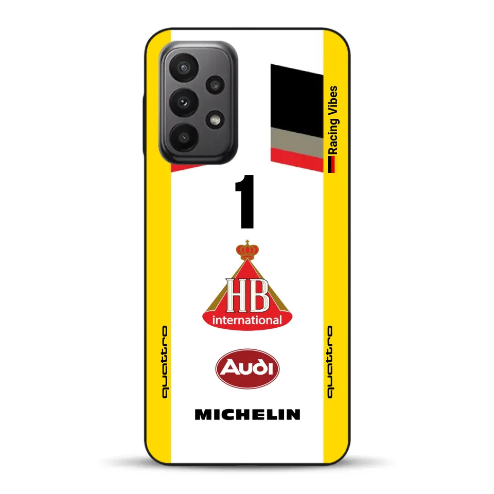 Audi Quattro S1 E2 Gruppe B Livery - Custodia per cellulare personalizzata per Samsung