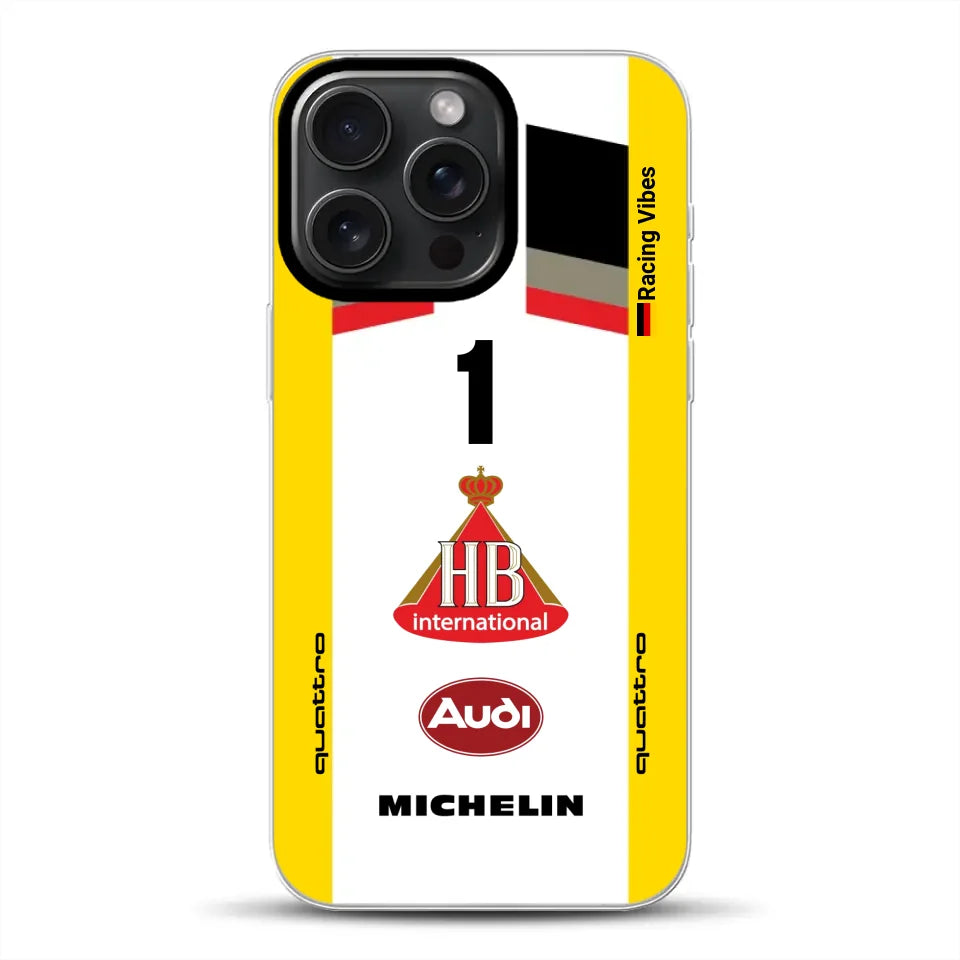 Audi Quattro S1 E2 Gruppe B Livery - Custodia per cellulare personalizzata per iPhone