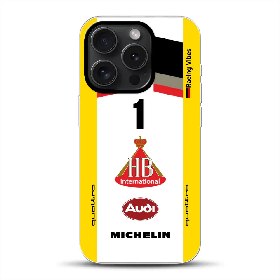 Audi Quattro S1 E2 Gruppe B Livery - Individuelle Handyhülle für iPhone
