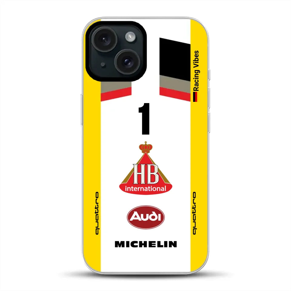 Audi Quattro S1 E2 Gruppe B Livery - Custodia per cellulare personalizzata per iPhone