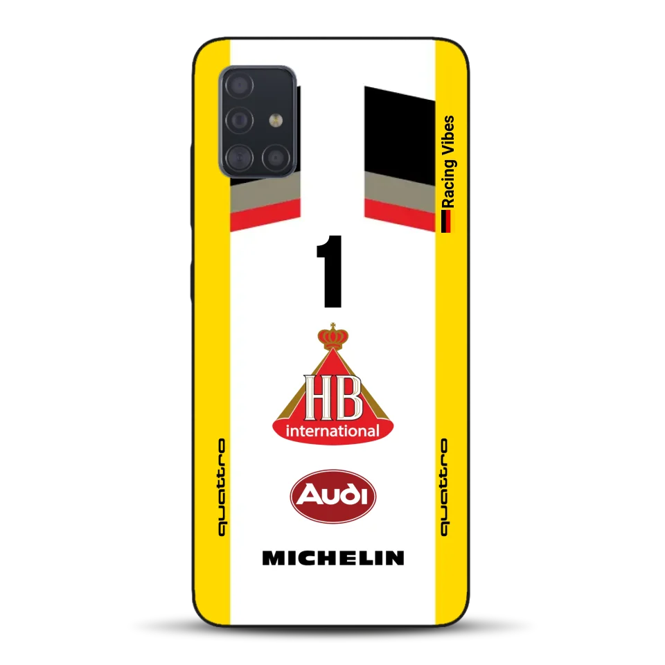 Audi Quattro S1 E2 Gruppe B Livery - Custodia per cellulare personalizzata per Samsung