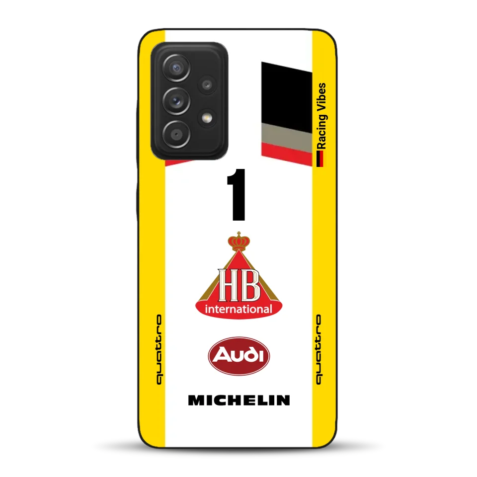 Audi Quattro S1 E2 Gruppe B Livery - Custodia per cellulare personalizzata per Samsung