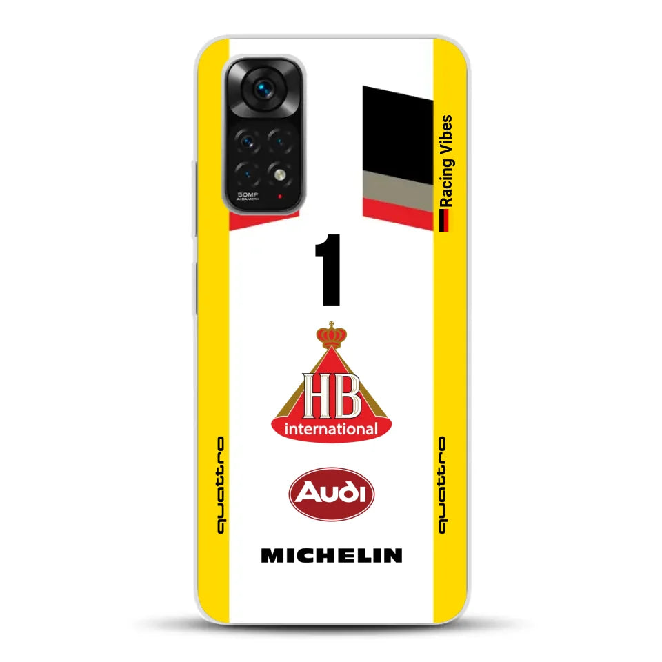 Audi Quattro S1 E2 Gruppe B Livery - Individuelle Handyhülle für Xiaomi