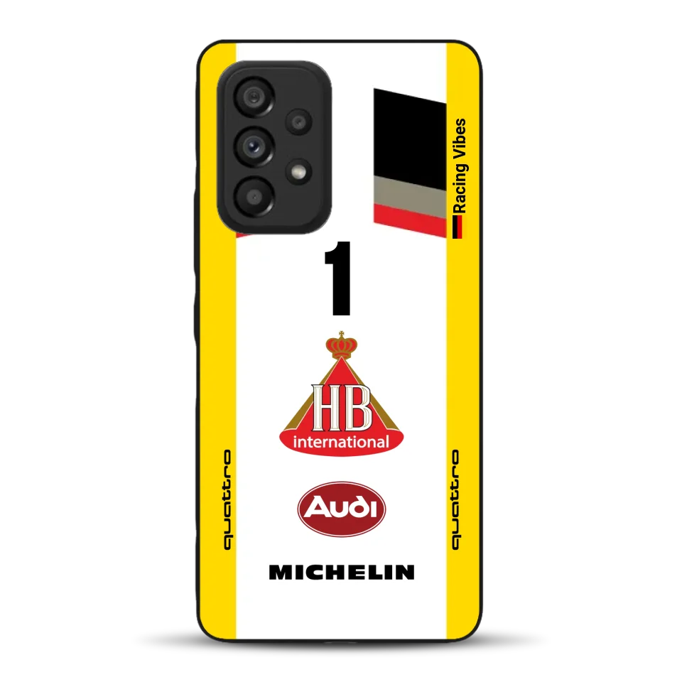 Audi Quattro S1 E2 Gruppe B Livery - Custodia per cellulare personalizzata per Samsung