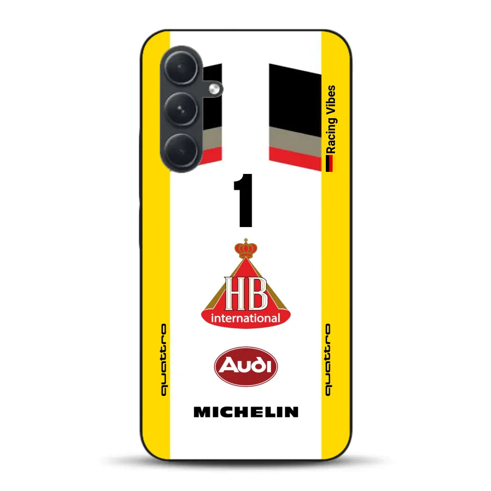 Audi Quattro S1 E2 Gruppe B Livery - Custodia per cellulare personalizzata per Samsung